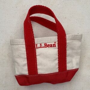 Tiny Vintage LL Bean Boat & Tote canvas bag